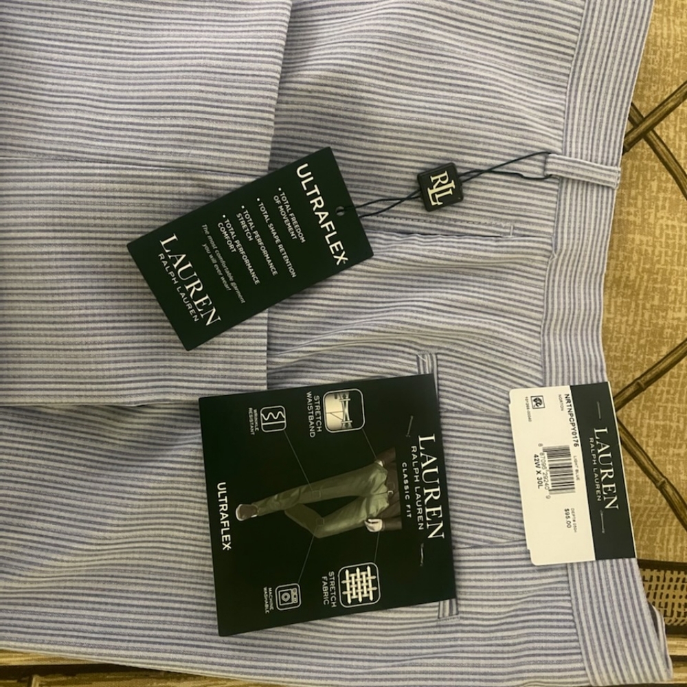 Ralph Lauren seersucker pants